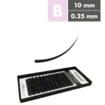 Kalentin Extensiones De Pestañas Clásicas Curva B 0,25 10mm